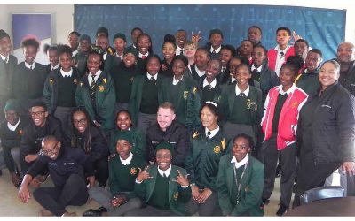 Fintech Companies Teach Learners About Technology and Robotics on Mandela Day